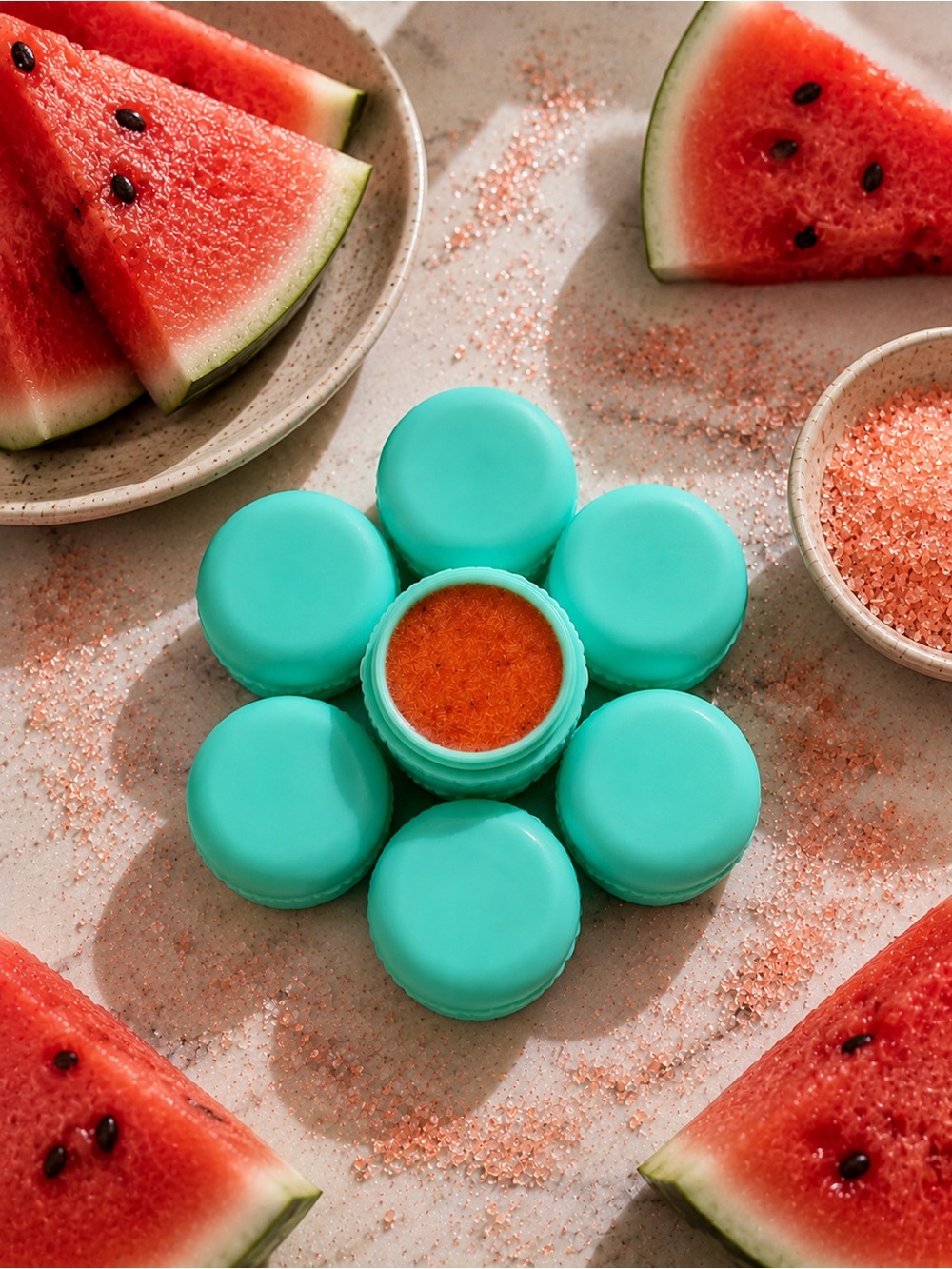 Hand Crafted “Watermelon Sugar” Flavored Lip Scrub - Picture 4 of 4